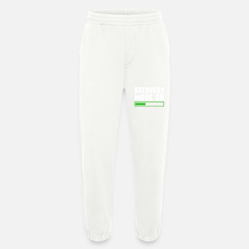 Broken Arm Bone Fracture - Heavyweight Jogging Pants - made by SPREAD  - OFF WHITE