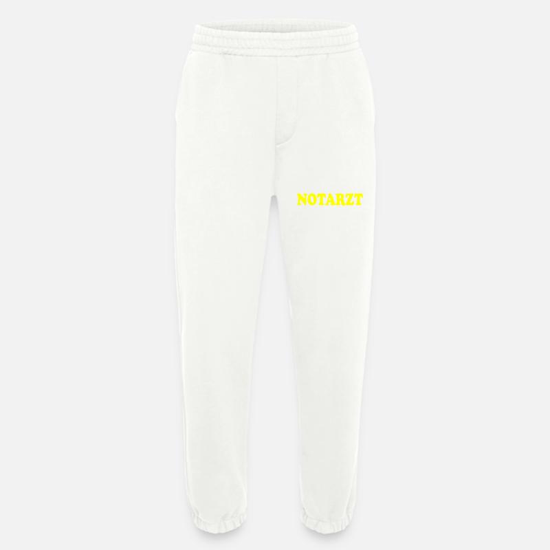 Notarzt - Heavyweight Jogginghose - made by SPREAD  - OFF WHITE