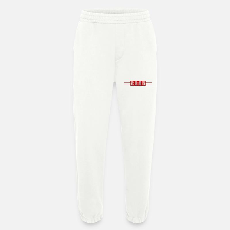 2025 year - Heavyweight Jogging Pants - made by SPREAD  - OFF WHITE