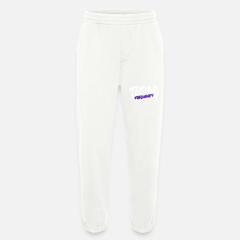 Techno - Heavyweight Jogging Pants - made by SPREAD  - OFF WHITE