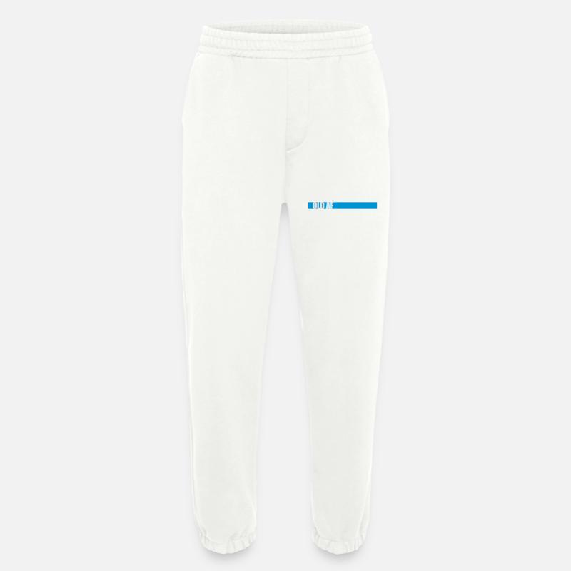 old AF Text Logo - Heavyweight Jogginghose - made by SPREAD  - OFF WHITE