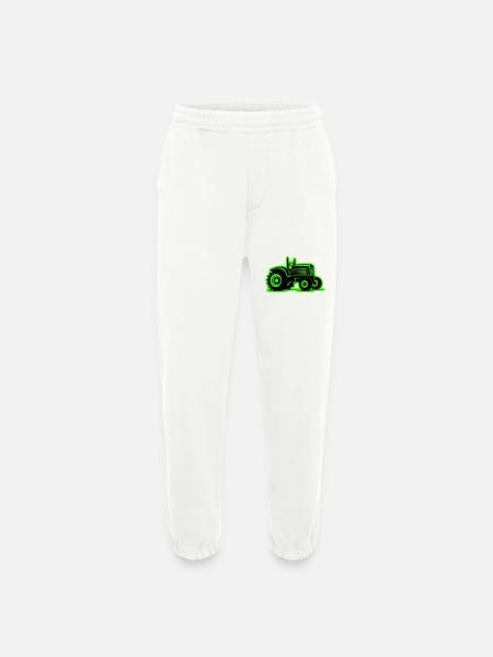 Tractor Agriculture Icon - Heavyweight Jogging Pants - made by SPREAD - OFF WHITE