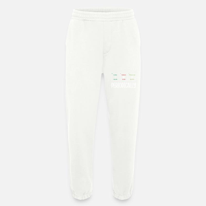 Periodensystem - Heavyweight Jogginghose - made by SPREAD  - OFF WHITE