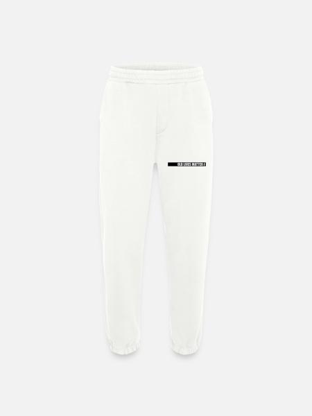 old lives matter quote - Heavyweight Jogging Pants - made by SPREAD  - OFF WHITE