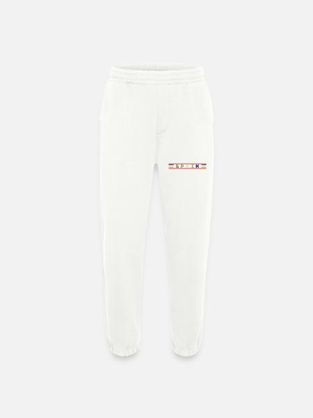 Spain - Pantalon de jogging bio épais fabriqué en UE - OFF WHITE