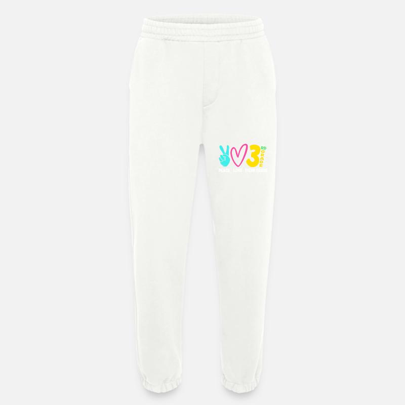 3. Klasse - Heavyweight Jogginghose - made by SPREAD  - OFF WHITE