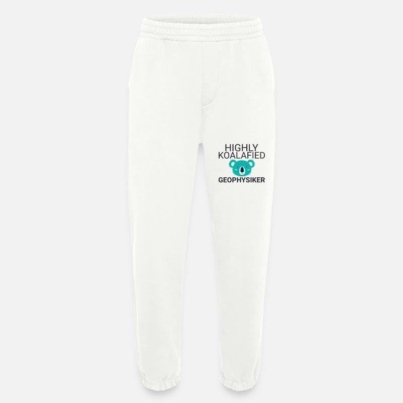 Geophysiker Koalafied Geophysik - Heavyweight Jogginghose - made by SPREAD - OFF WHITE