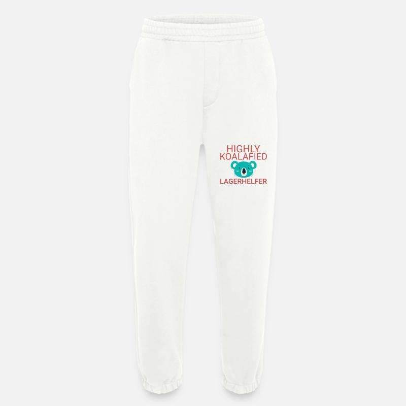 Lagerhelfer Koalafied - Heavyweight Jogginghose - made by SPREAD  - OFF WHITE
