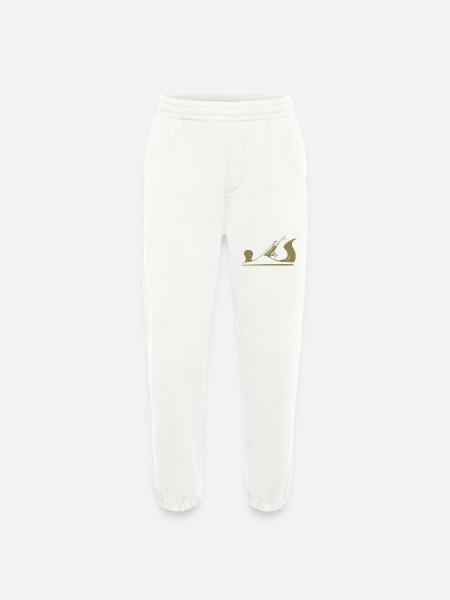 Schreiner Tool Planer Design - Heavyweight Jogging Pants - made by SPREAD  - OFF WHITE