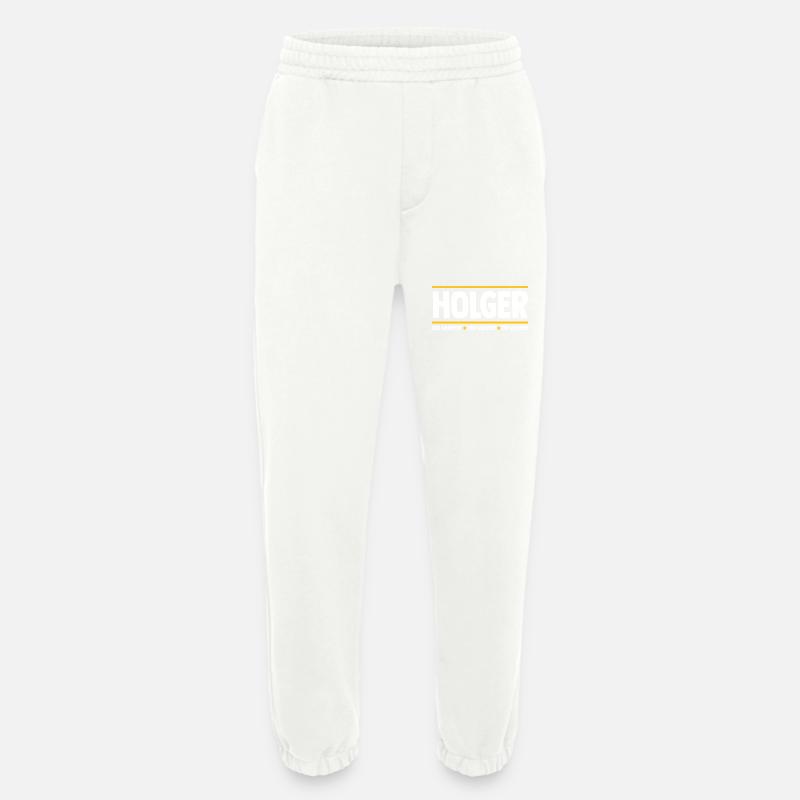 Holger - Heavyweight Jogginghose - made by SPREAD  - OFF WHITE