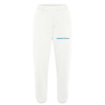belle journée pour apprendre - Pantalon de jogging bio épais fabriqué en UE - OFF WHITE - Devant