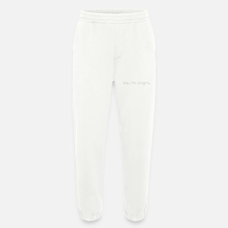Angry - Heavyweight Jogginghose - made by SPREAD  - OFF WHITE