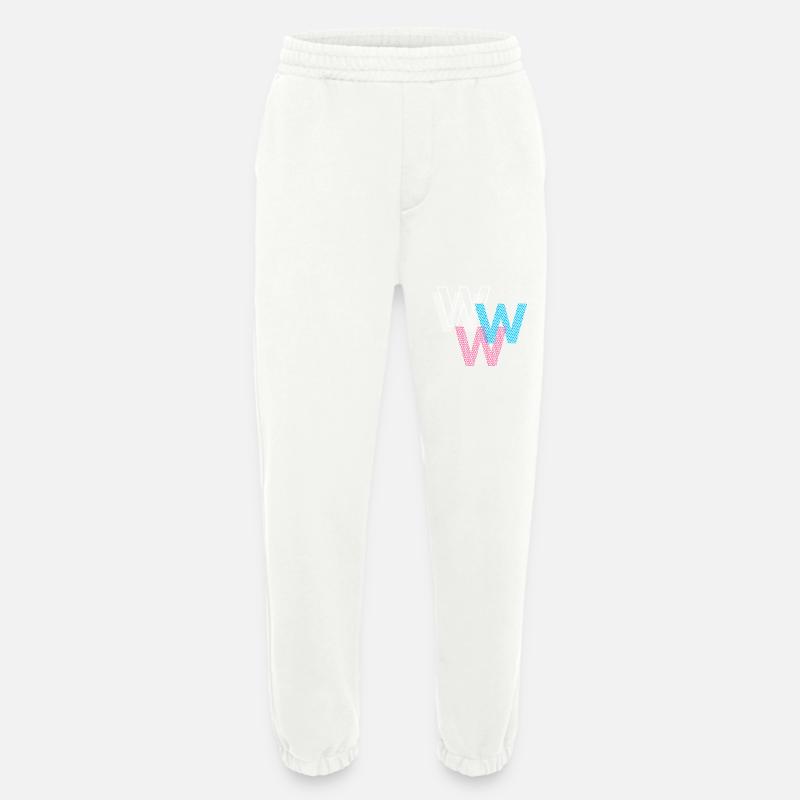 W Buchstabe - Heavyweight Jogginghose - made by SPREAD  - OFF WHITE
