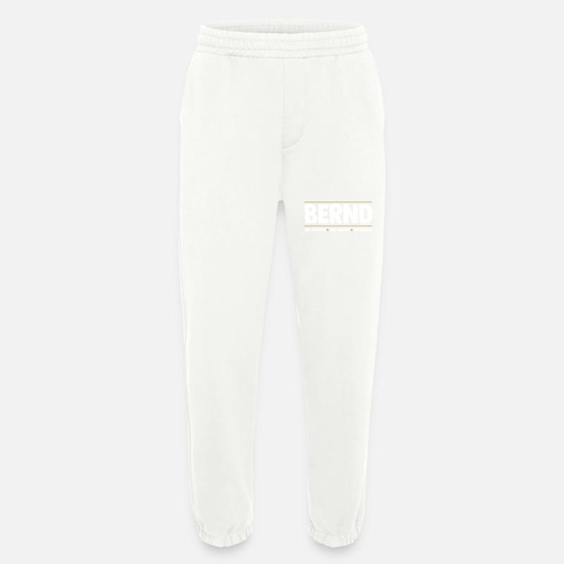 Bernd - Heavyweight Jogging Pants - made by SPREAD  - OFF WHITE