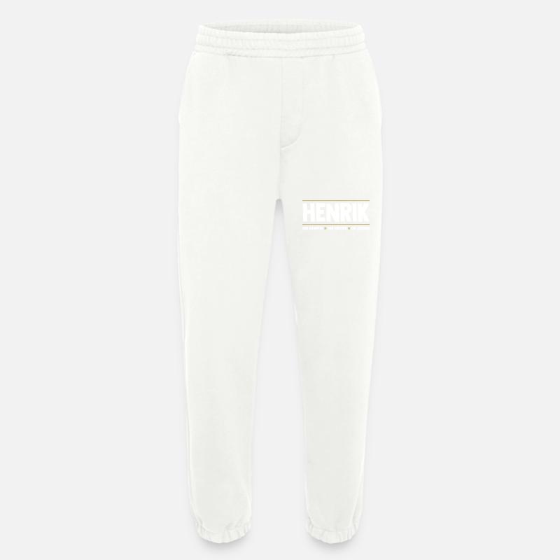Henrik - Heavyweight Jogginghose - made by SPREAD  - OFF WHITE