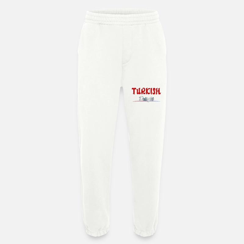 Turkish Delight - Heavyweight Jogging Pants - made by SPREAD  - OFF WHITE