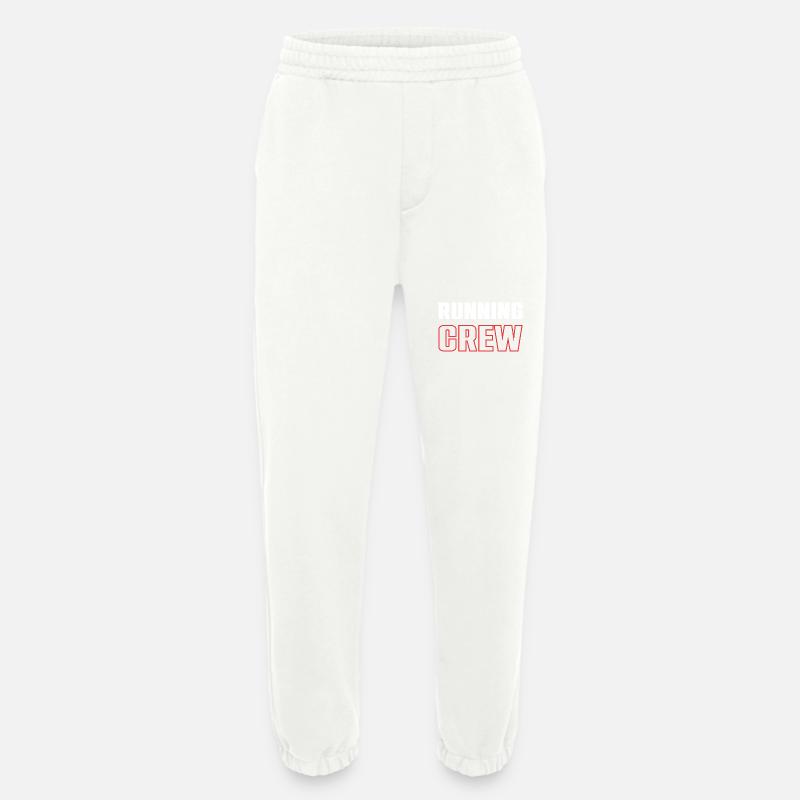 Running Crew - Heavyweight Jogginghose - made by SPREAD  - OFF WHITE