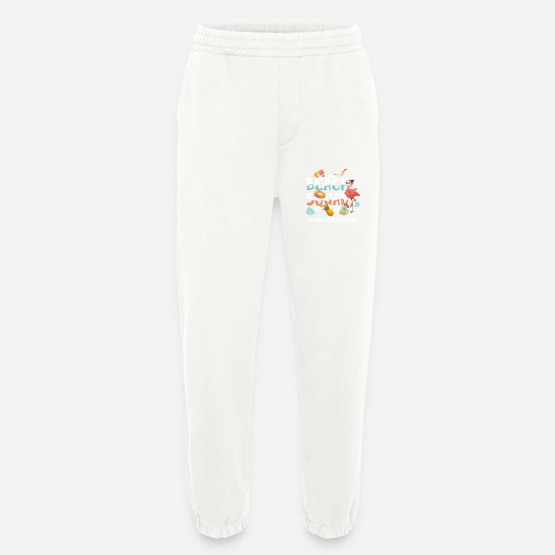 Coaching Vacation Beach Group - Heavyweight Jogging Pants - made by SPREAD  - OFF WHITE