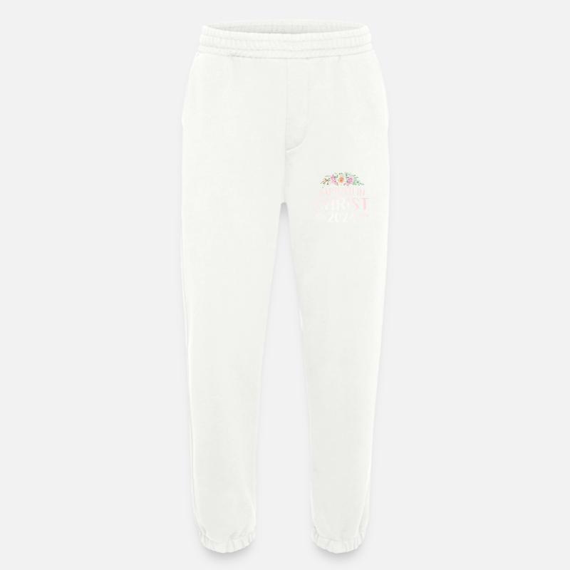 Baptized In Christ 2024 - Heavyweight Jogging Pants - made by SPREAD  - OFF WHITE