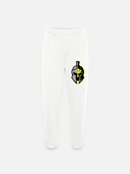 Spartan Helmet Icon - Heavyweight Jogging Pants - made by SPREAD - OFF WHITE