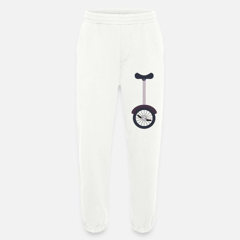 Einrad Einradfahrer - Heavyweight Jogginghose - made by SPREAD - OFF WHITE