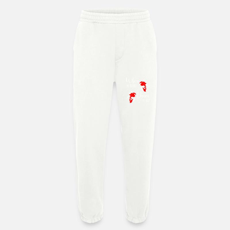 Salsa Dancer Dancer - Heavyweight Jogging Pants - made by SPREAD  - OFF WHITE