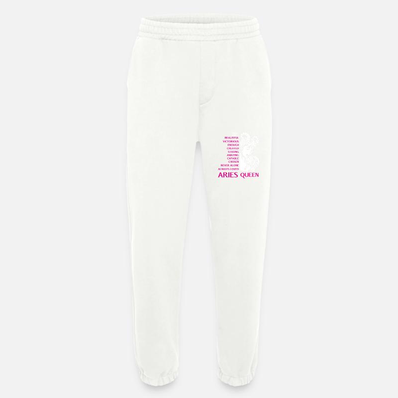 Sternzeichen Widder - Heavyweight Jogginghose - made by SPREAD  - OFF WHITE