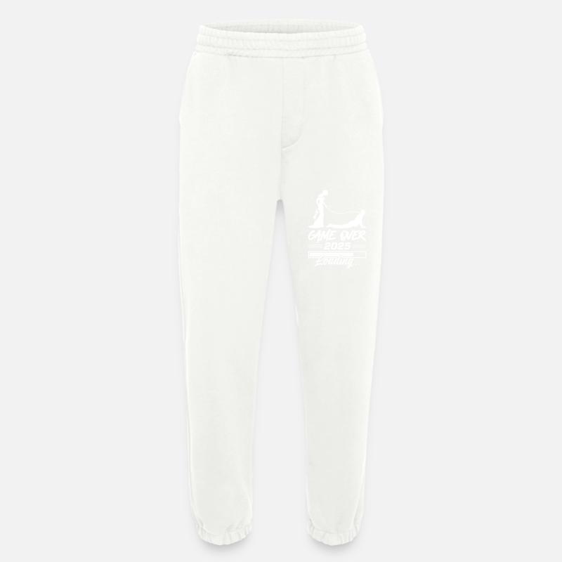 Hochzeit Loading 2025 Game Over - Heavyweight Jogginghose - made by SPREAD - OFF WHITE