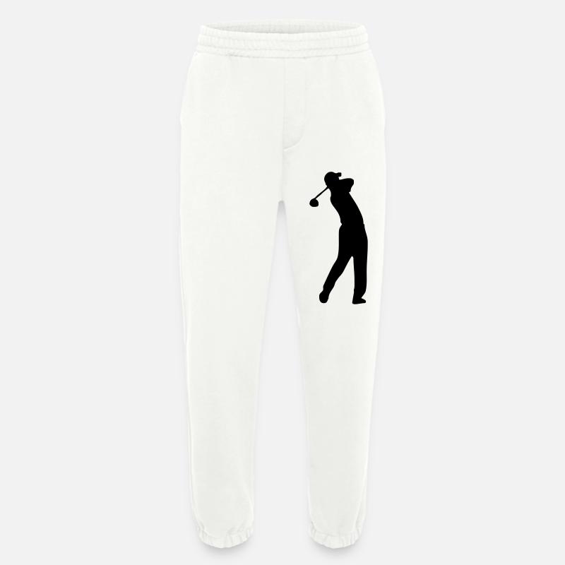 golf - Heavyweight Jogging Pants - made by SPREAD - OFF WHITE