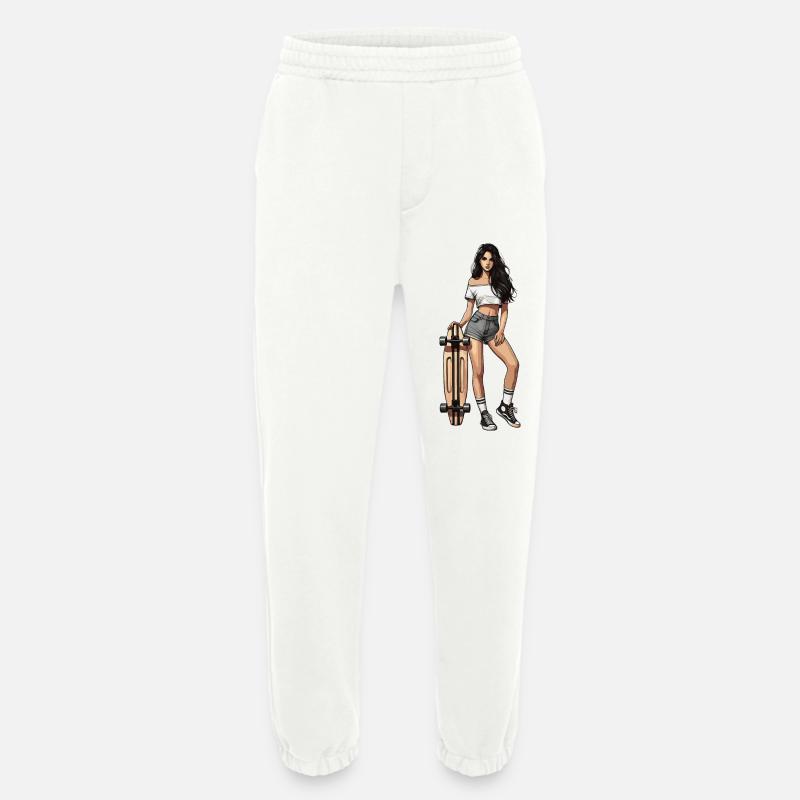 Longboard - Heavyweight Jogginghose - made by SPREAD  - OFF WHITE