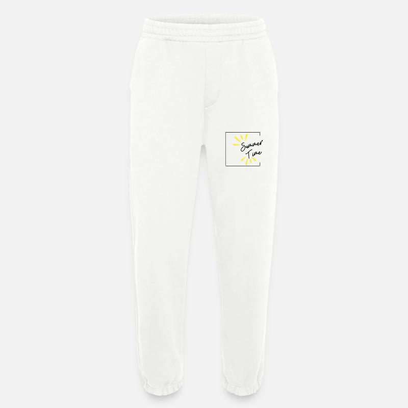 Summer Time - Heavyweight Jogginghose - made by SPREAD  - OFF WHITE