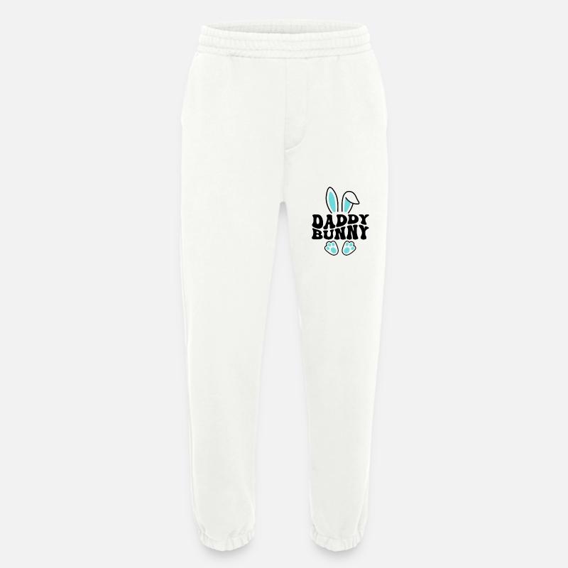 Daddy Bunny - Heavyweight Jogging Pants - made by SPREAD  - OFF WHITE