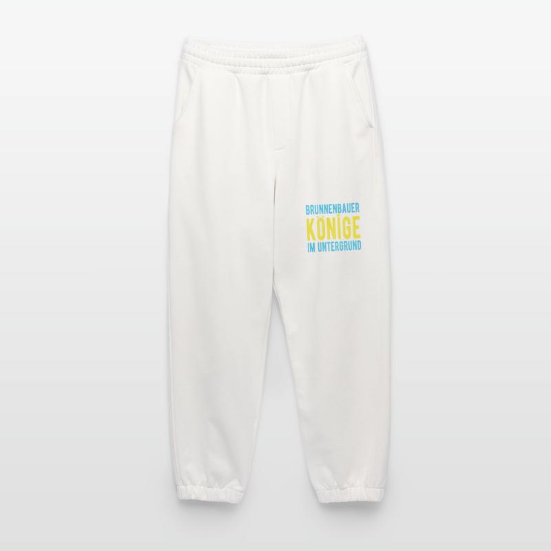 Un constructeur de puits dit que les rois sont des puits souterrains Pantalon de jogging bio épais fabriqué en UE