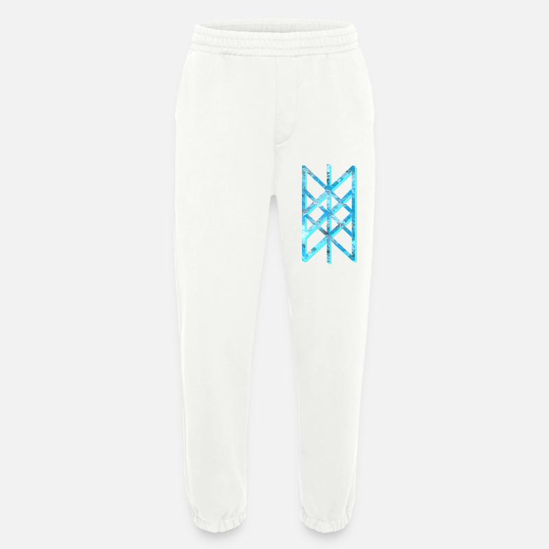 netz der wyrd e 78 - Heavyweight Jogginghose - made by SPREAD  - OFF WHITE