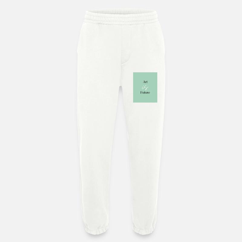 Art is Future - Heavyweight Jogginghose - made by SPREAD  - OFF WHITE