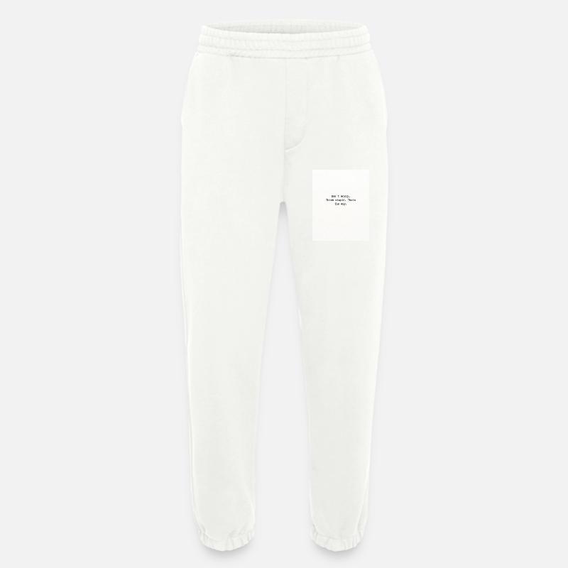 Think stupid - Heavyweight Jogginghose - made by SPREAD  - OFF WHITE