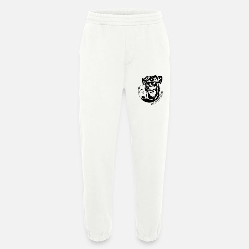 Jagdterrier Jagdhunde Jagdhund Hunde Wilsigns - Heavyweight Jogginghose - made by SPREAD  - OFF WHITE