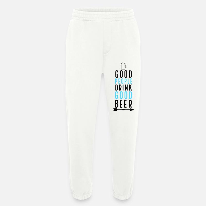 Bier - Heavyweight Jogginghose - made by SPREAD - OFF WHITE