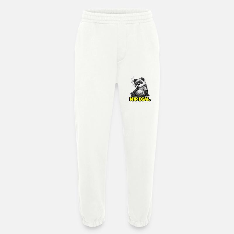 Mir egal. – Grumpy Bär (Sarkasmus Sketch) - Heavyweight Jogginghose - made by SPREAD  - OFF WHITE