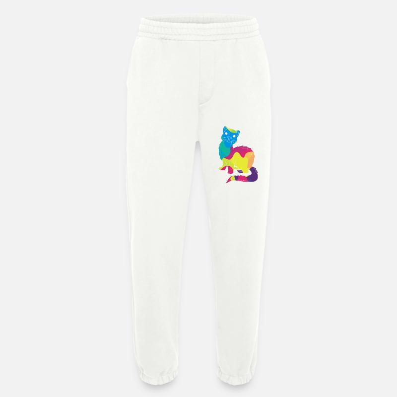 Frettchen - Heavyweight Jogginghose - made by SPREAD  - OFF WHITE