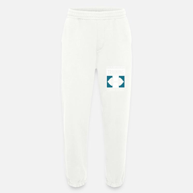 Training - Heavyweight Jogginghose - made by SPREAD - OFF WHITE