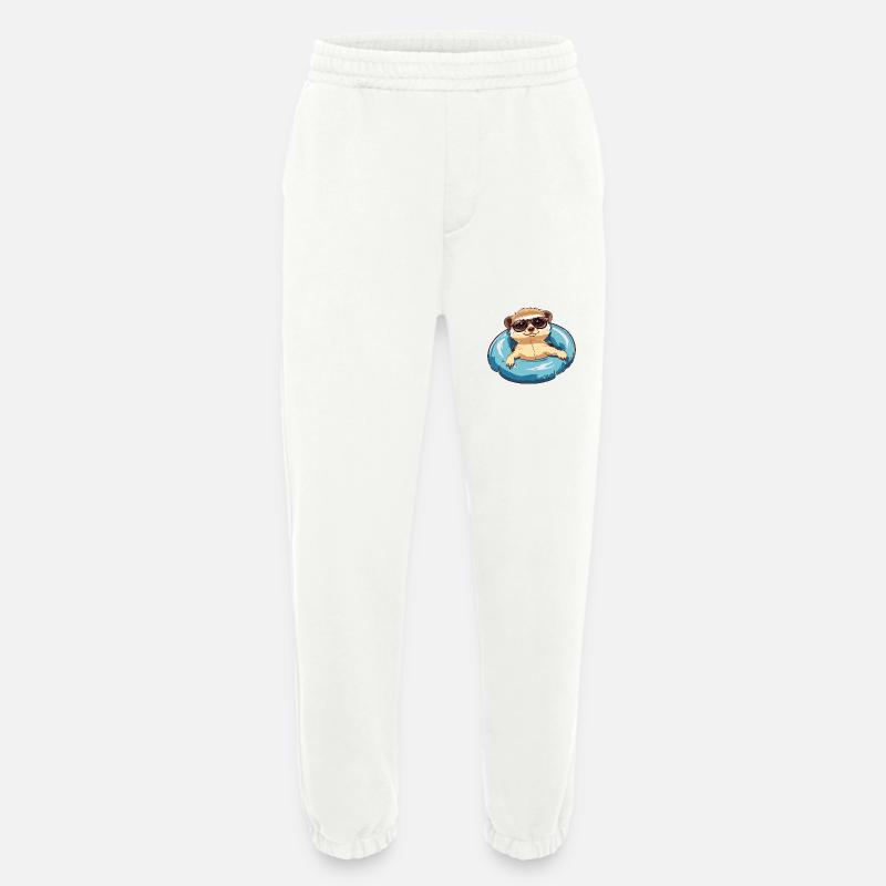 Erdmännchen Comic Cool - Heavyweight Jogginghose - made by SPREAD  - OFF WHITE