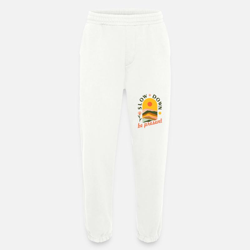 Slow down - Heavyweight Jogginghose - made by SPREAD  - OFF WHITE