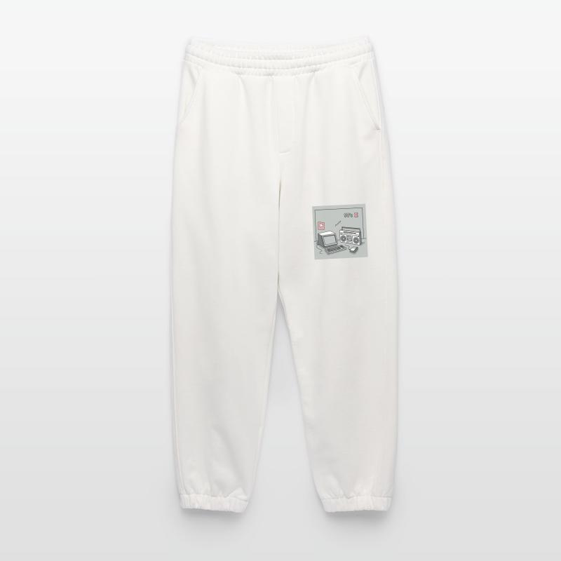90s cult objects : Walkman, computer and Co. Heavyweight Jogging Pants - made by SPREAD 
