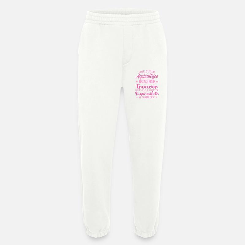 Ein Superbauer - Bauerngeschenk - Heavyweight Jogginghose - made by SPREAD  - OFF WHITE