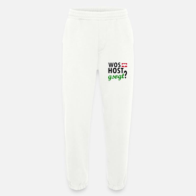 Dialect Dialect Austrian - Heavyweight Jogging Pants - made by SPREAD  - OFF WHITE