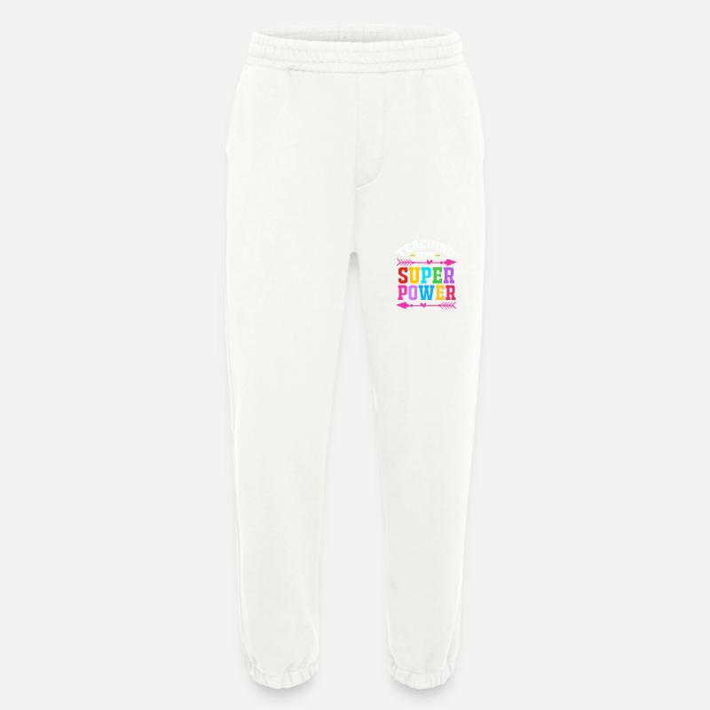 Lehrer der Mittelstufe - Heavyweight Jogginghose - made by SPREAD  - OFF WHITE