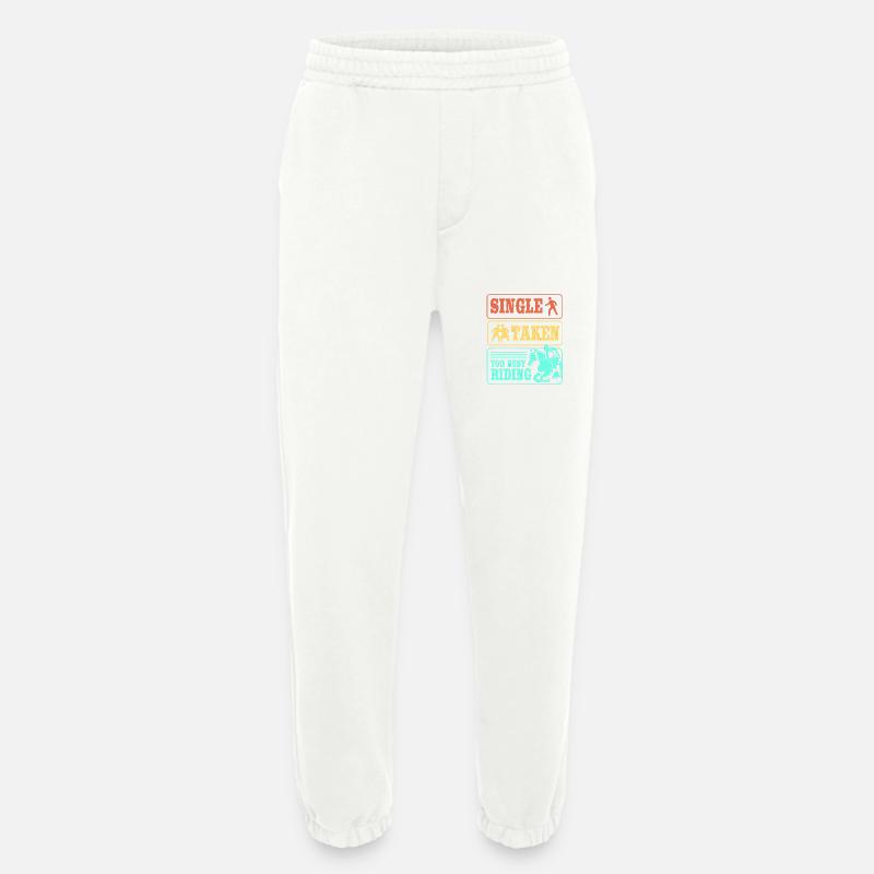 Springreiten Springpferd - Heavyweight Jogginghose - made by SPREAD  - OFF WHITE