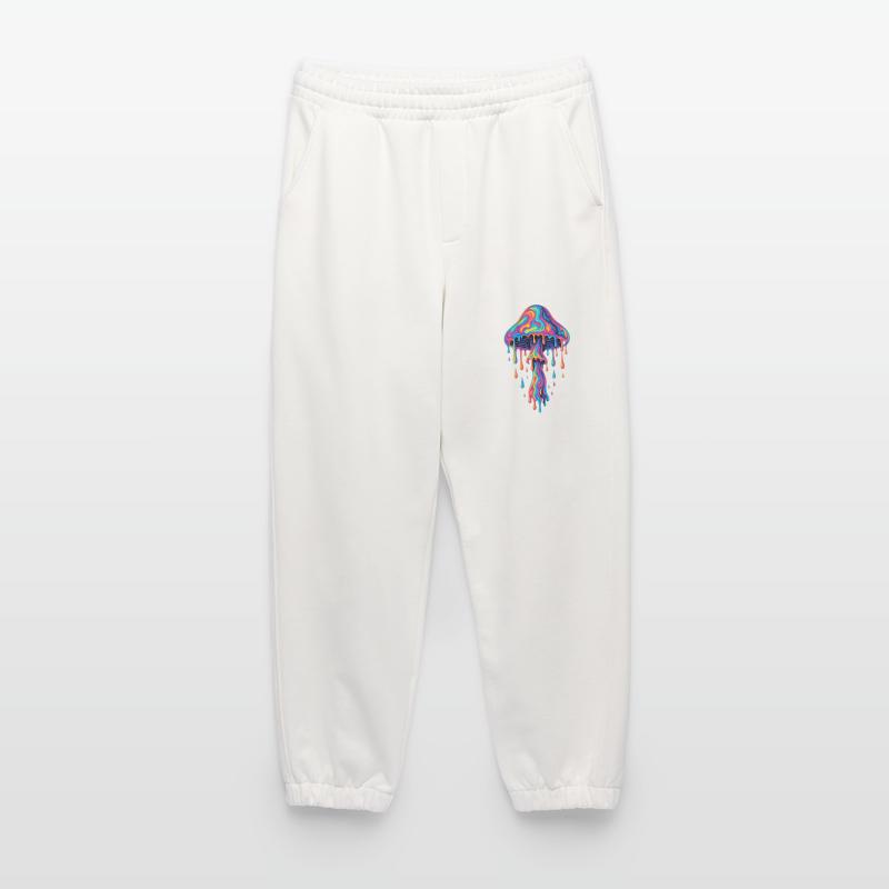 Psychedelischer Magic Mushroom – Tropfender LSD-St Heavyweight Jogginghose - made by SPREAD 
