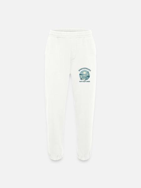 Nordseetherapie - Watt hilft immer - Heavyweight Jogginghose - made by SPREAD  - OFF WHITE